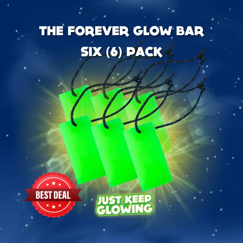 Forever Glow Bar: Reusable Emergency Light, Power Outage Essential, Camping & Hiking Gear