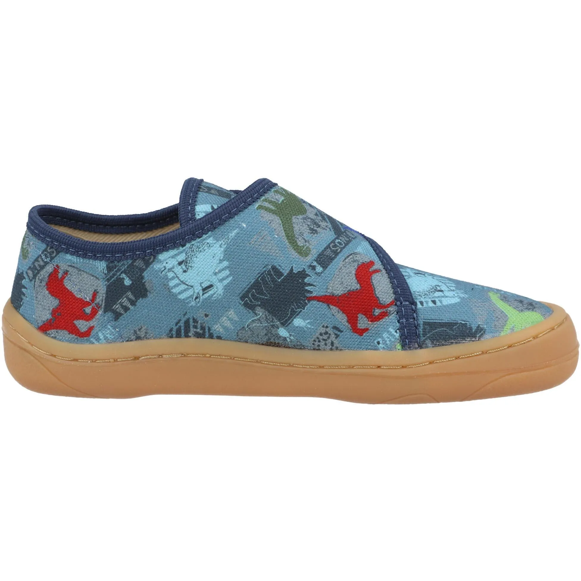 Froddo Barefoot Dark Denim Canvas Slippers