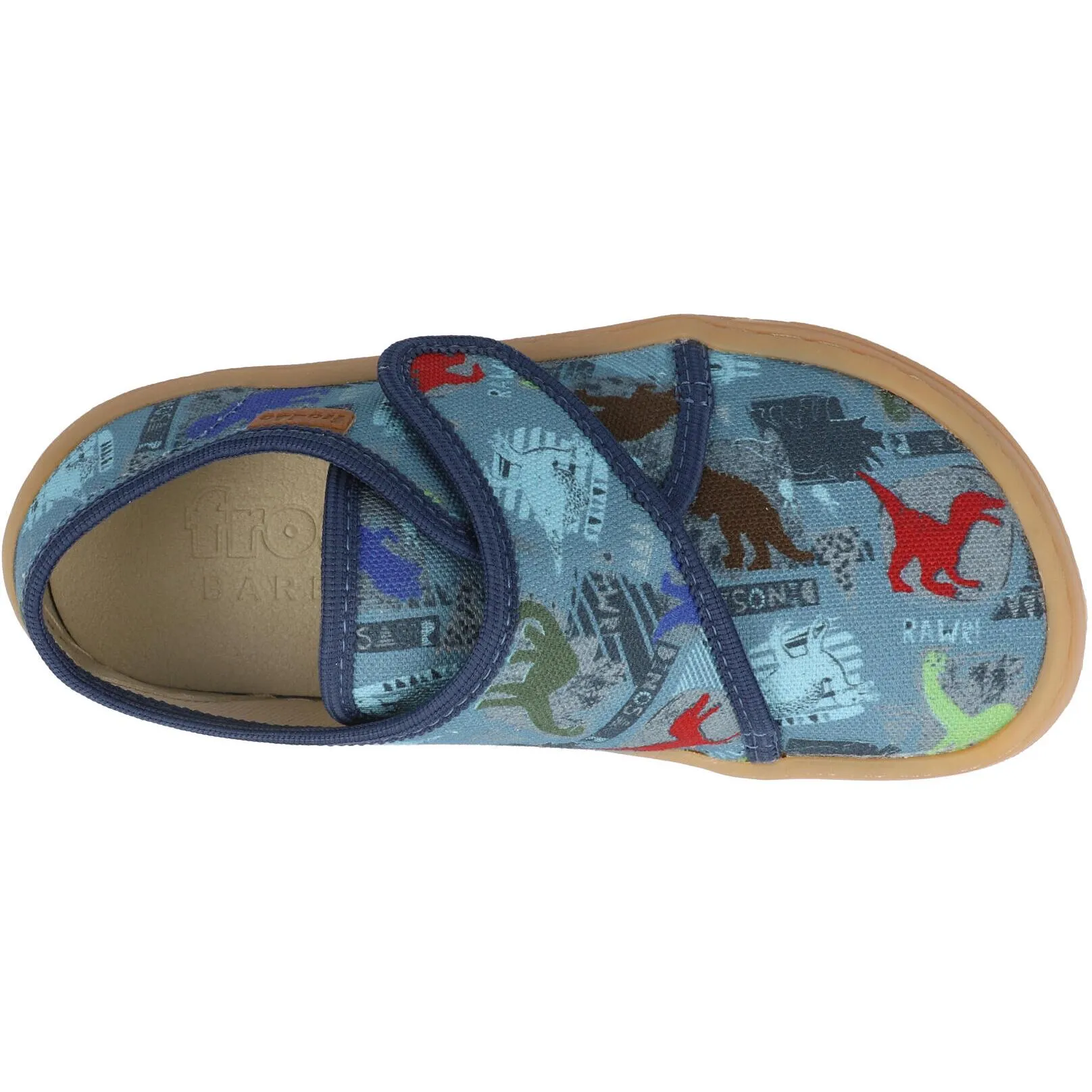 Froddo Barefoot Dark Denim Canvas Slippers