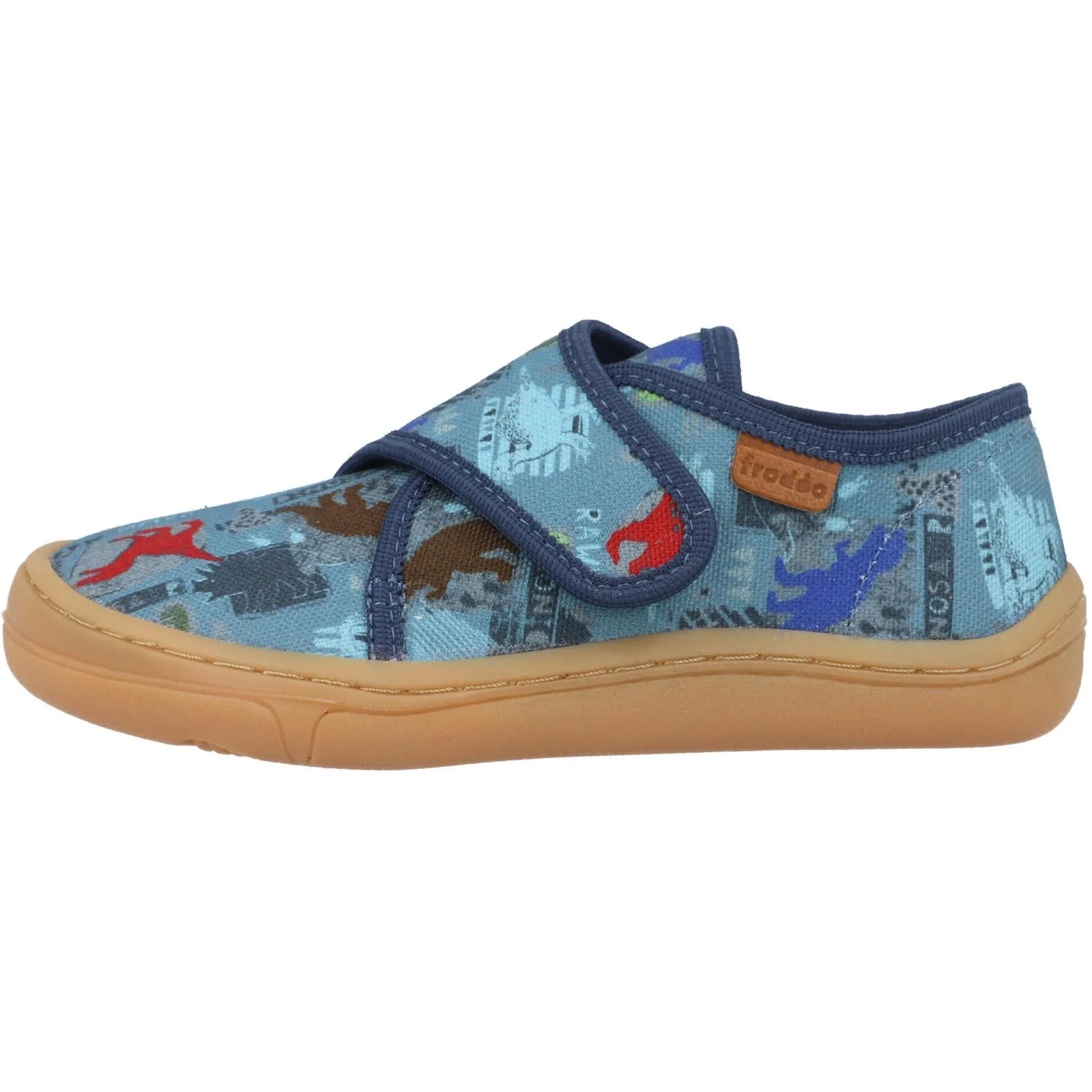 Froddo Barefoot Dark Denim Canvas Slippers