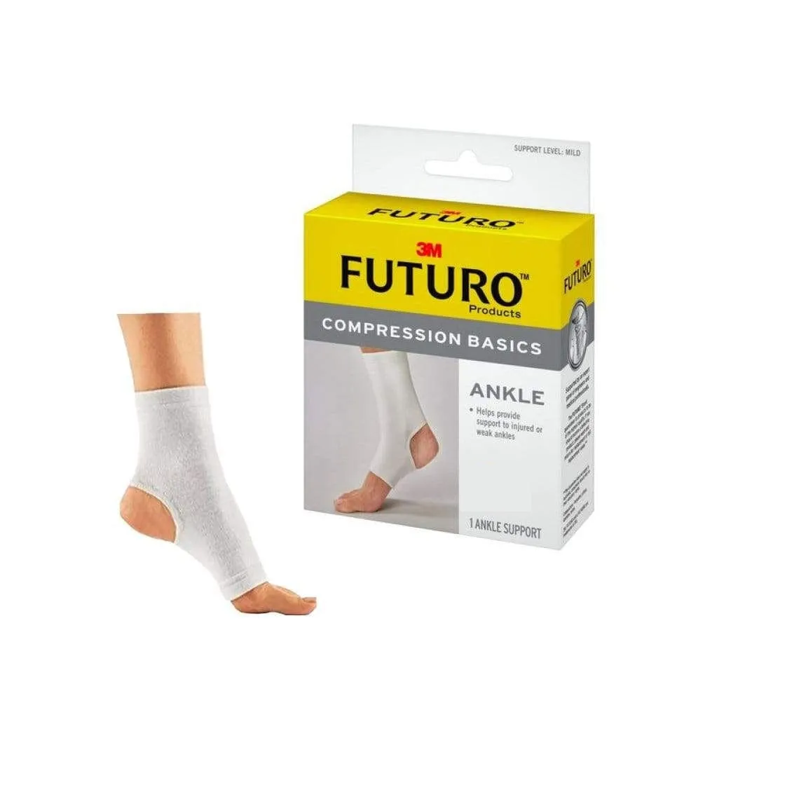 Futuro Elastic Knit Ankle Med