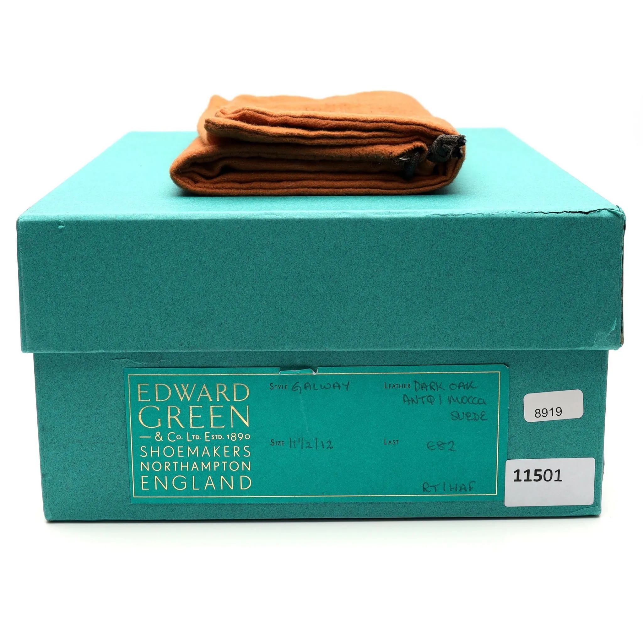'Galway' Brown Leather Boots UK 11.5 E