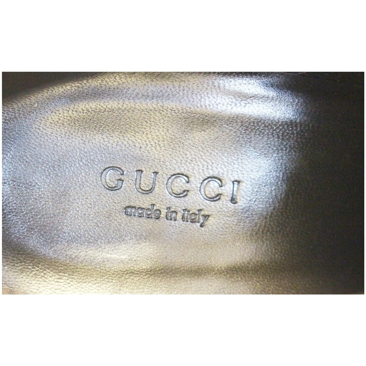 GUCCI Guccissima Leather Brown Boots Size 9B 146754