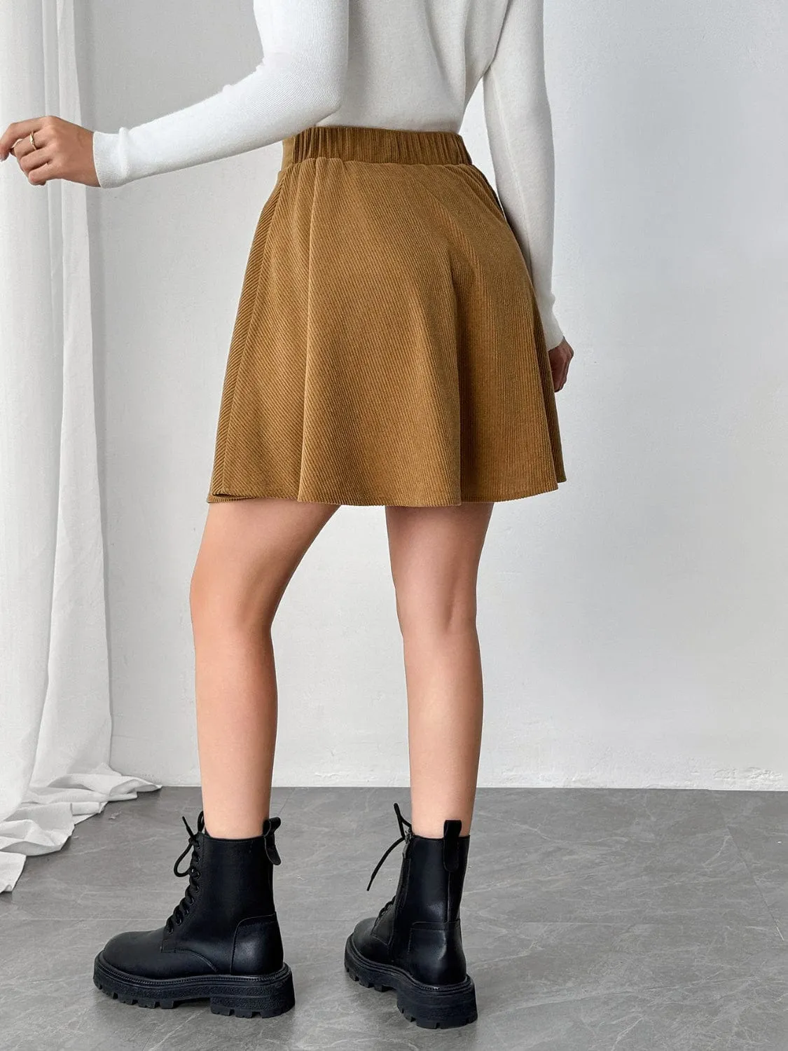 GYPSY - Buttoned Mini Skirt