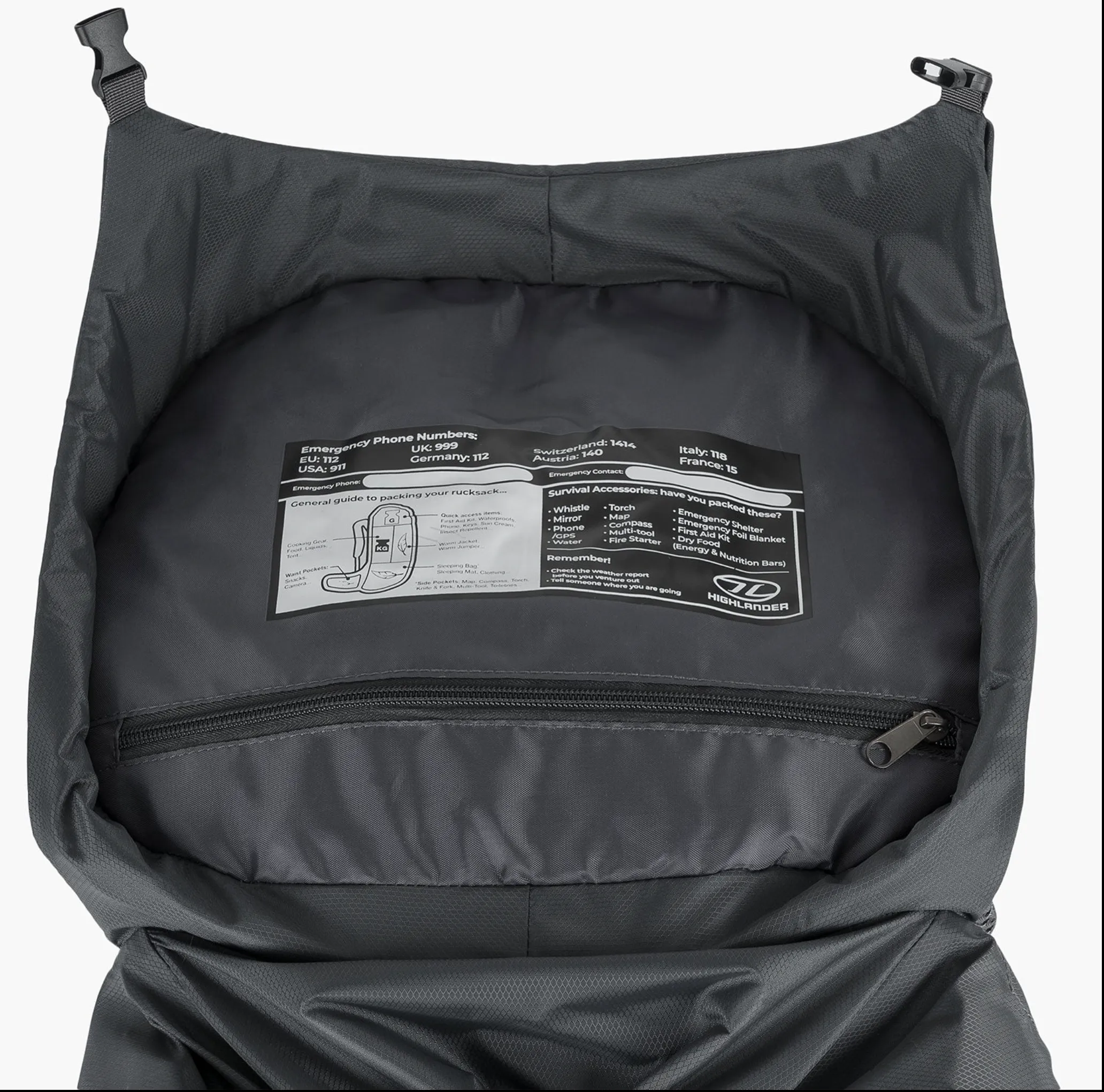 HIGHLANDER BEN NEVIS RUCKSACK 65L MEN'S