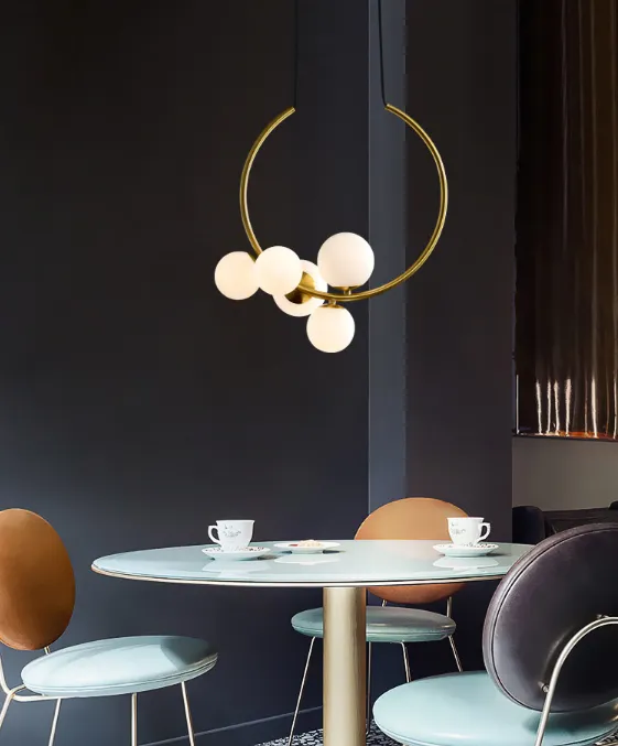 Ice Mirror Pendant Light