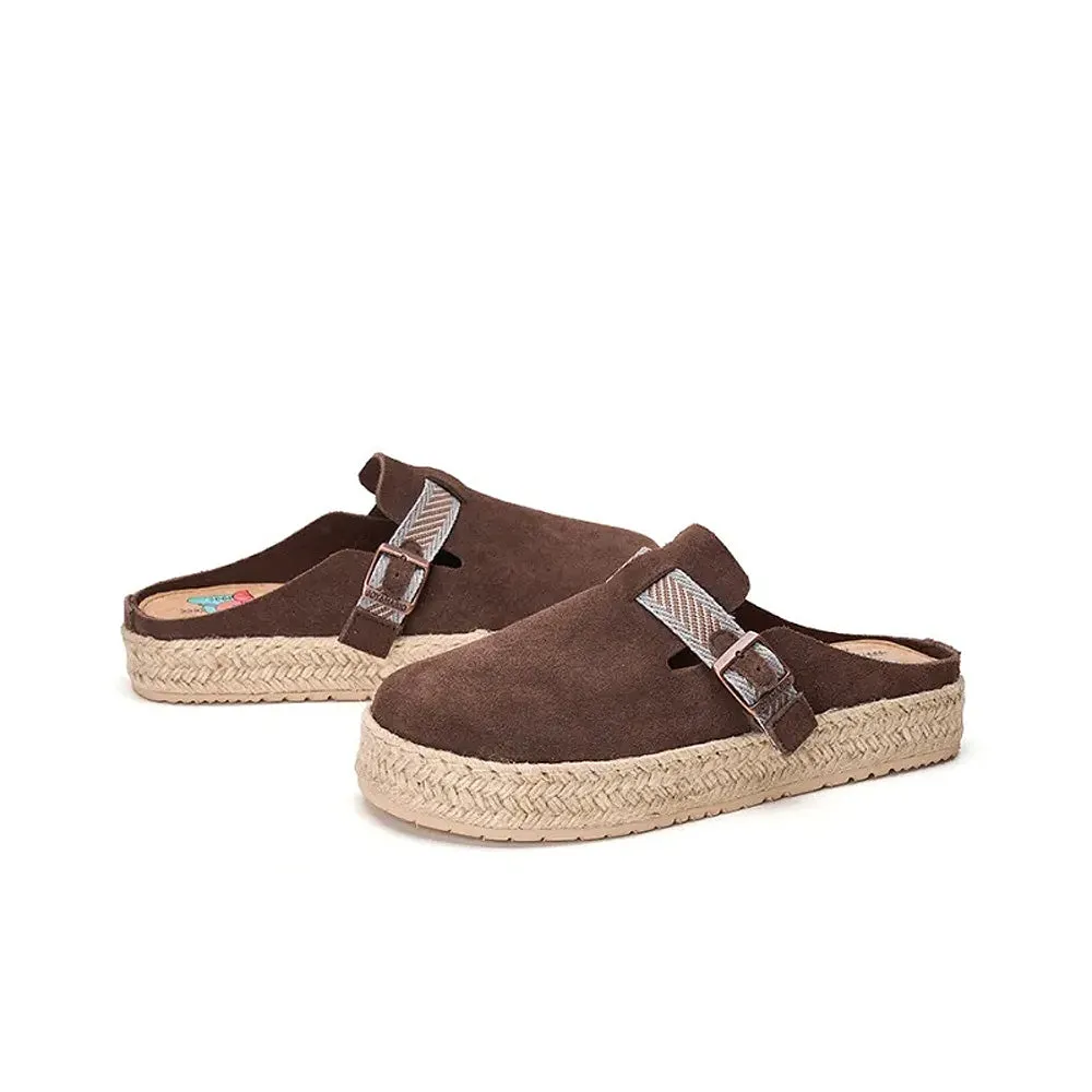 Joy & Mario Unisex 3cm Wrap-toe Slippers