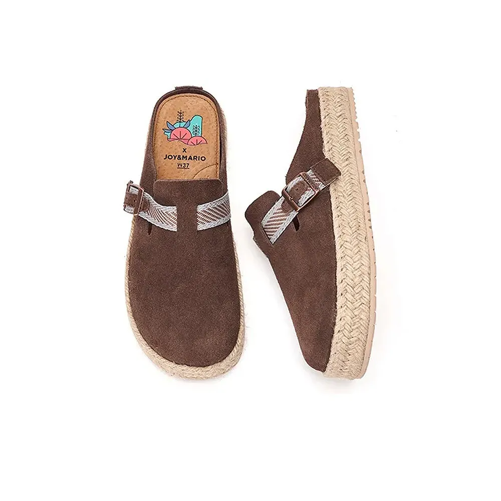 Joy & Mario Unisex 3cm Wrap-toe Slippers