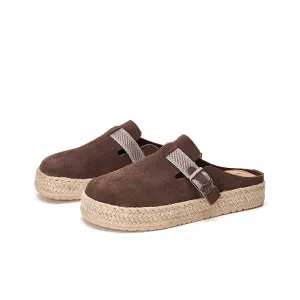 Joy & Mario Unisex 3cm Wrap-toe Slippers