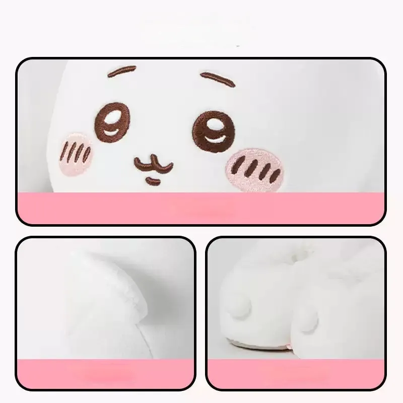 Kawaii Chiikawa Series Plush Slippers