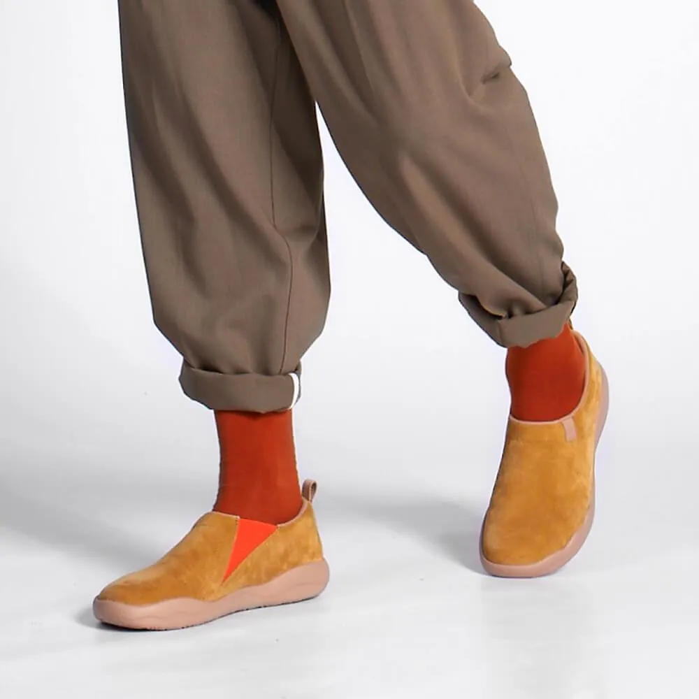 Khaki Cow Suede Toledo II Men