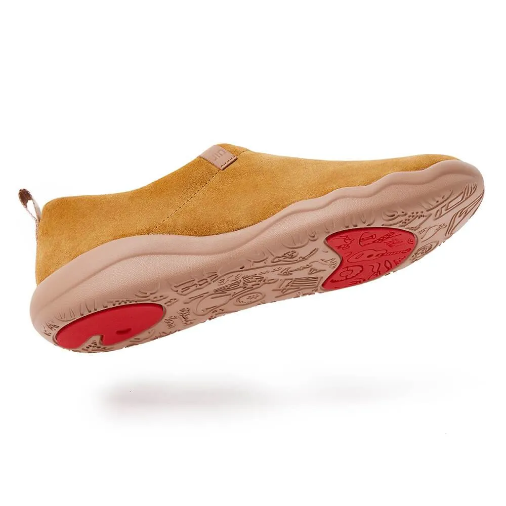 Khaki Cow Suede Toledo II Men