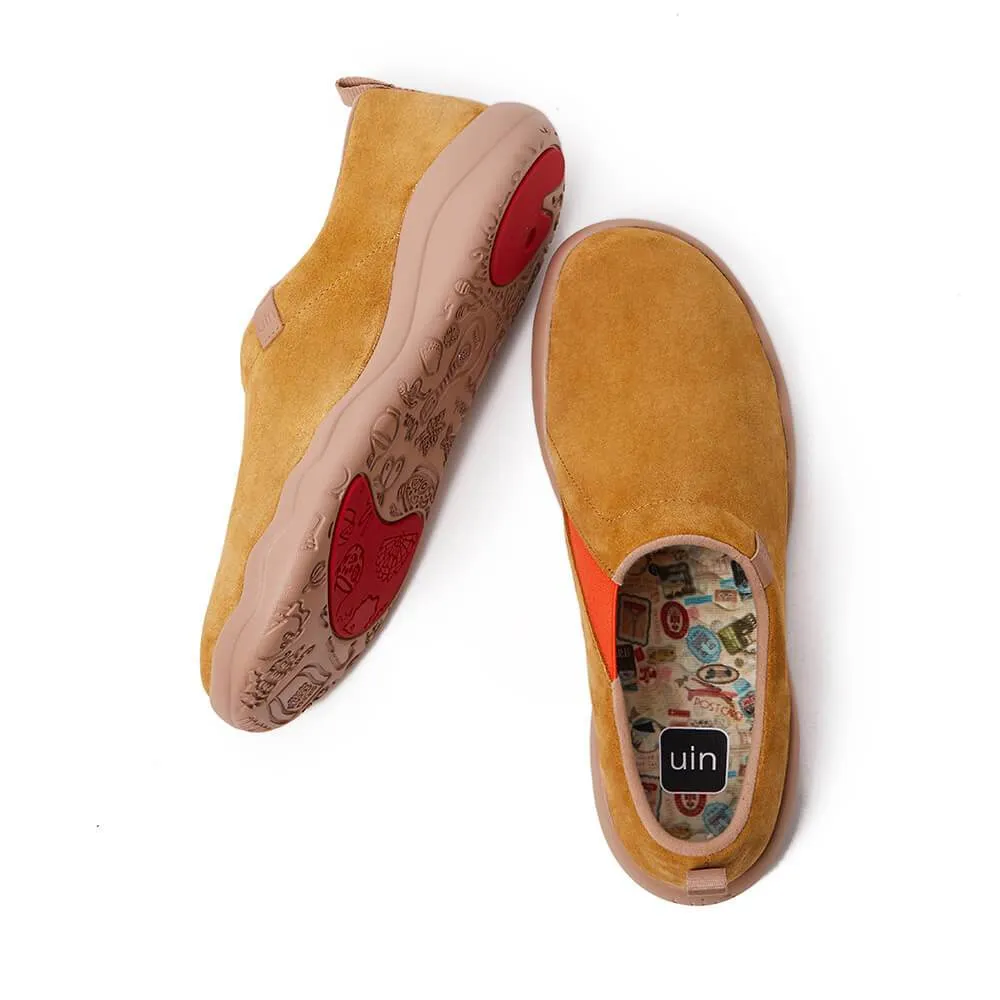 Khaki Cow Suede Toledo II Men