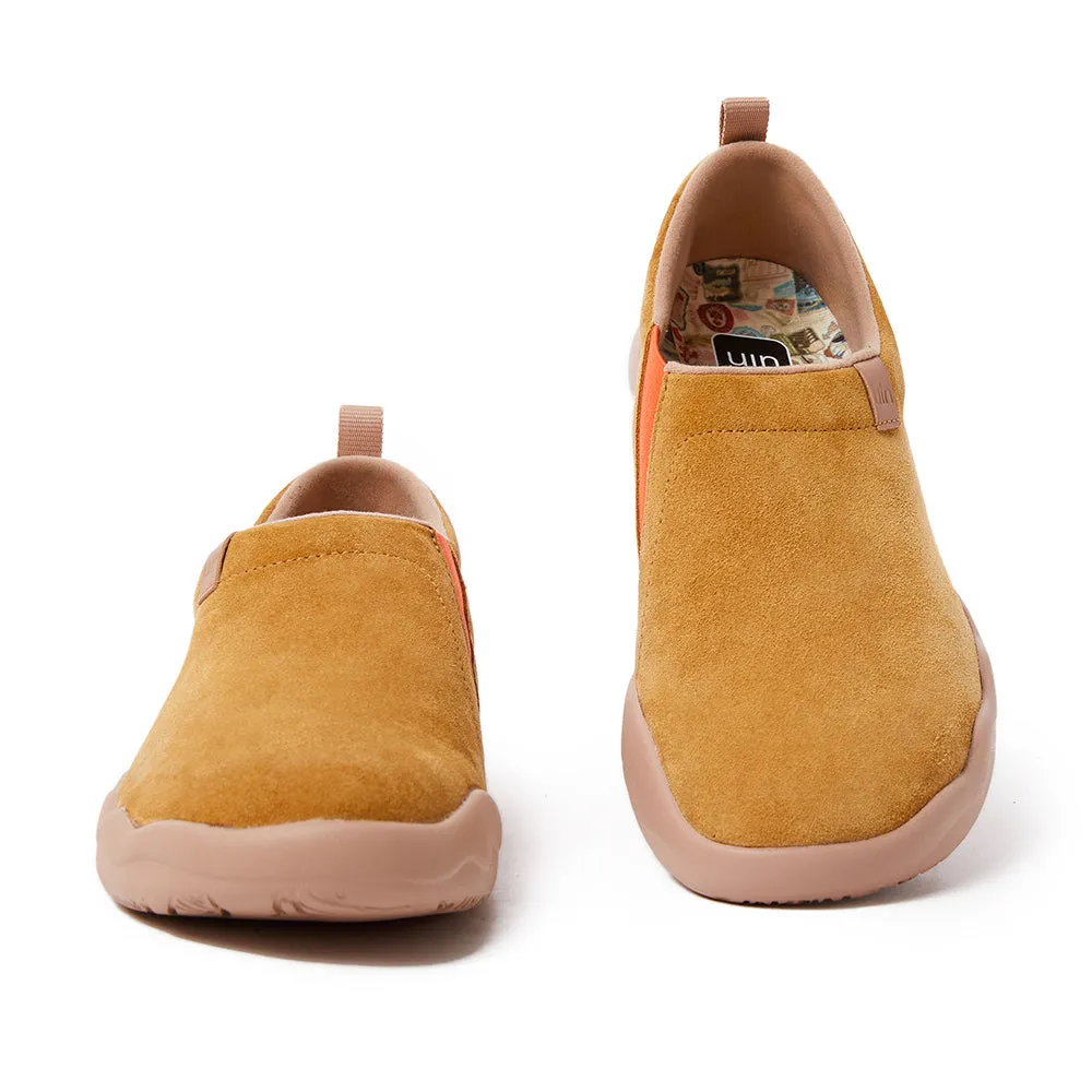 Khaki Cow Suede Toledo II Men