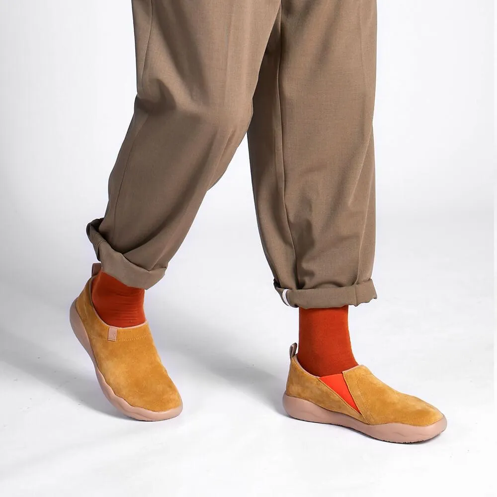 Khaki Cow Suede Toledo II Men