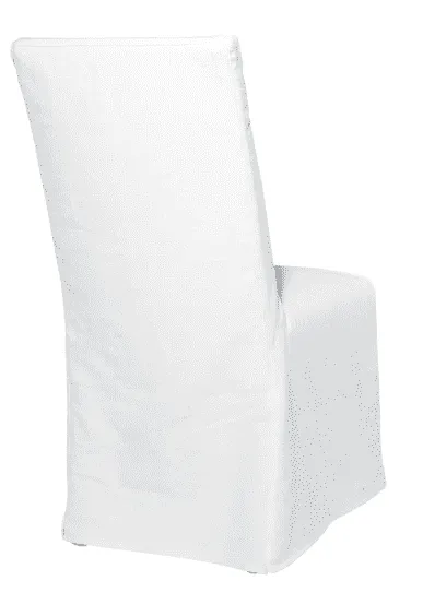 Laguna Beach Slipcovered Dining Chairs in Luna White - FLOOR SAMPLE / WAREHOUSE STOCK