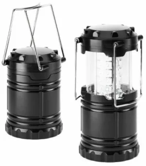 Lantern with Magnetic Base - 500 Lumens Collapsible Ultra Bright Portable LED Lantern for Emergency, Hurricane, Storms, Outage