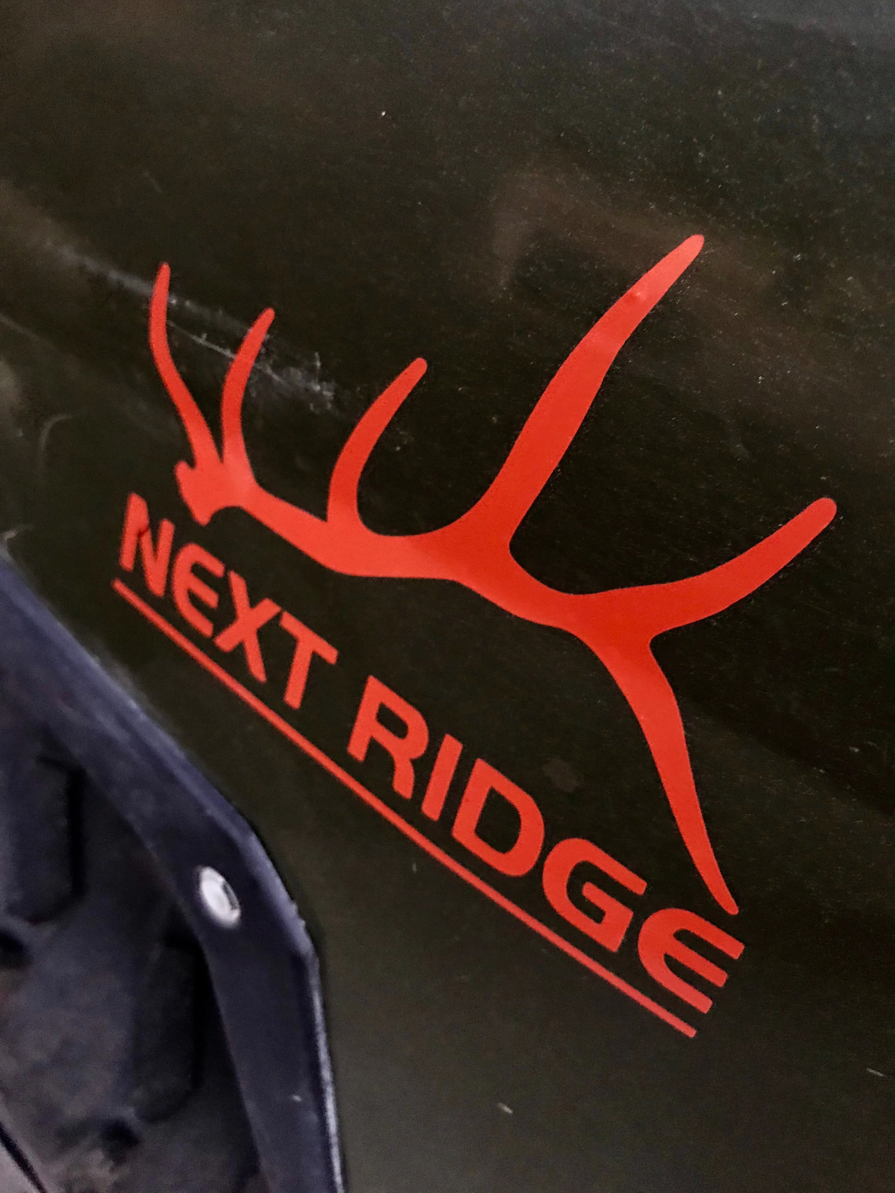 Large Elk Shed Decal Sticker