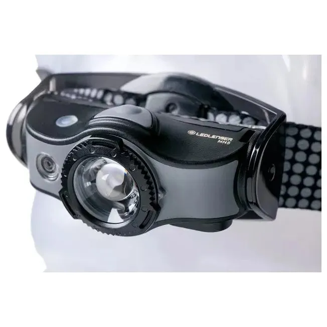Ledlenser MH5 Headtorch Grey
