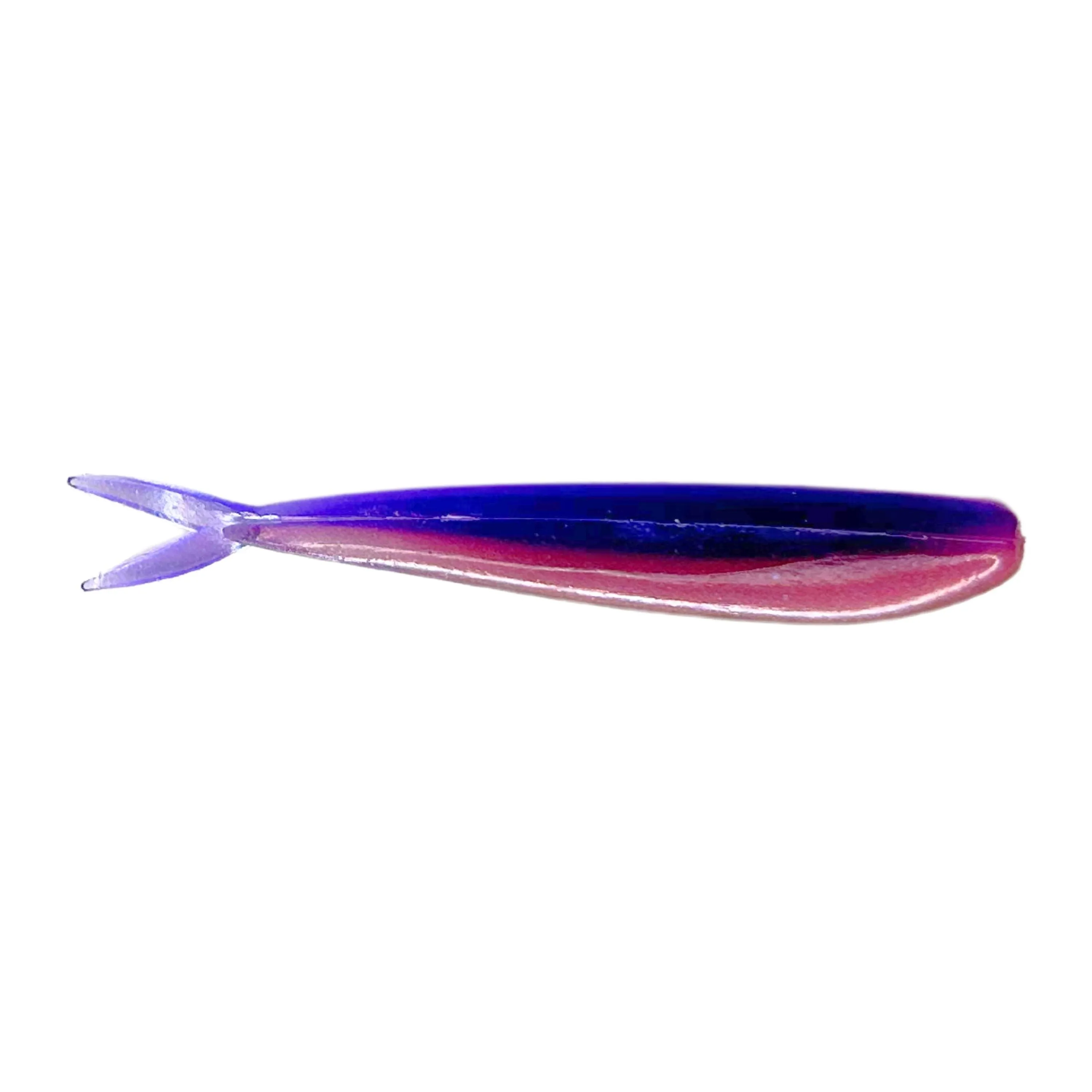 Leurres souples "Torpille Twintail" - 8/pqt