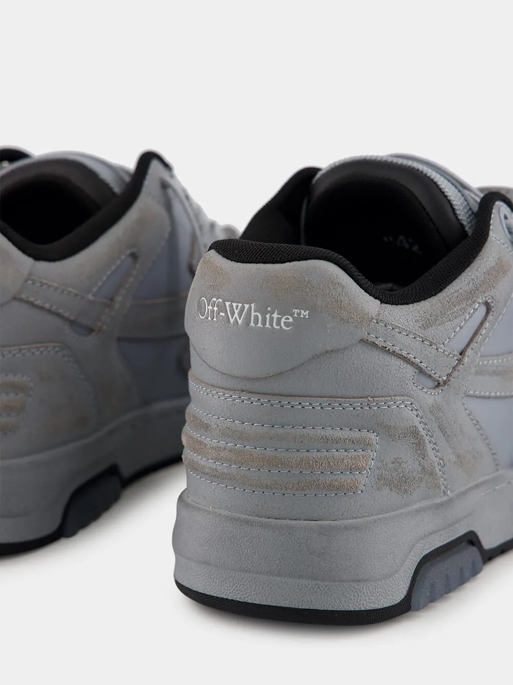 Light Grey Out Of Office Suede Sneakers