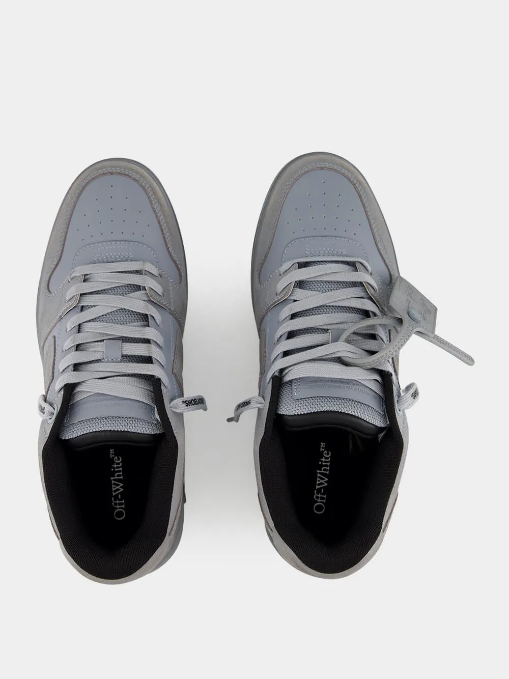 Light Grey Out Of Office Suede Sneakers