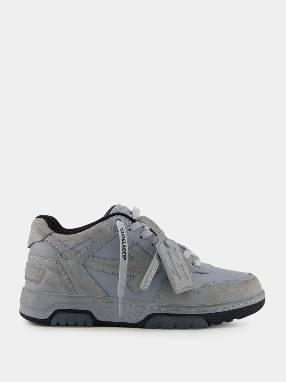 Light Grey Out Of Office Suede Sneakers
