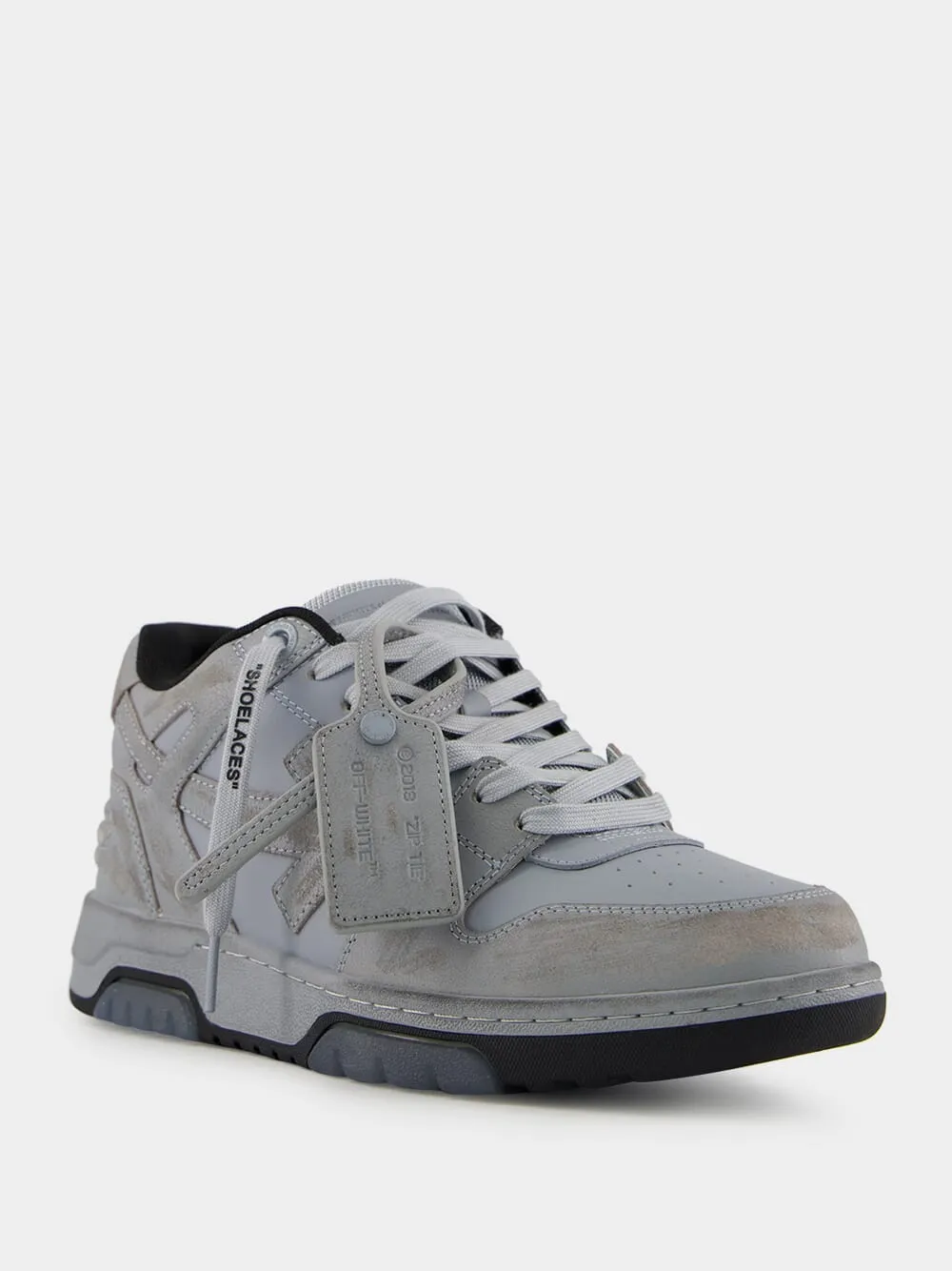 Light Grey Out Of Office Suede Sneakers