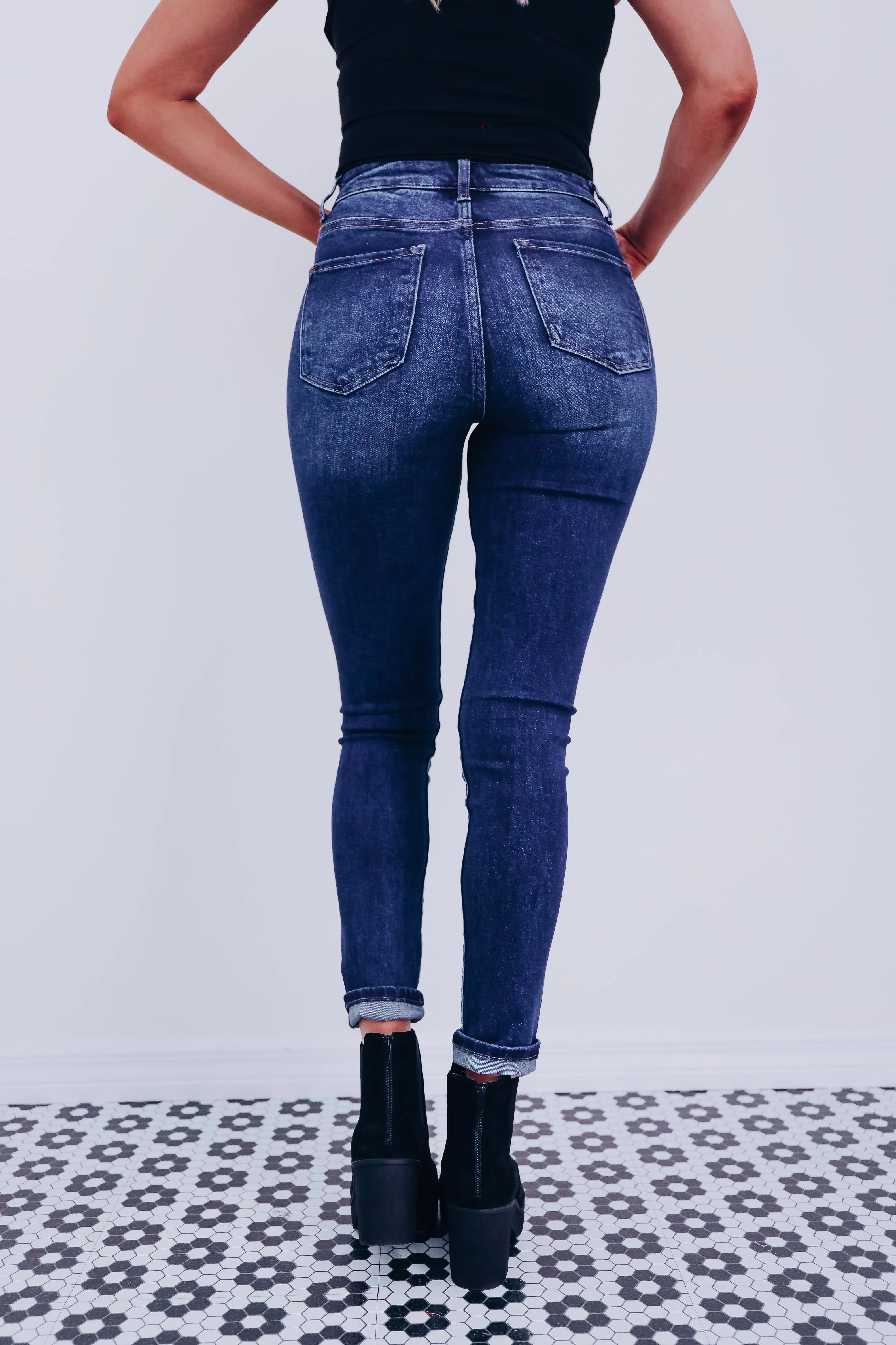 Lisa High Rise Skinny Jeans
