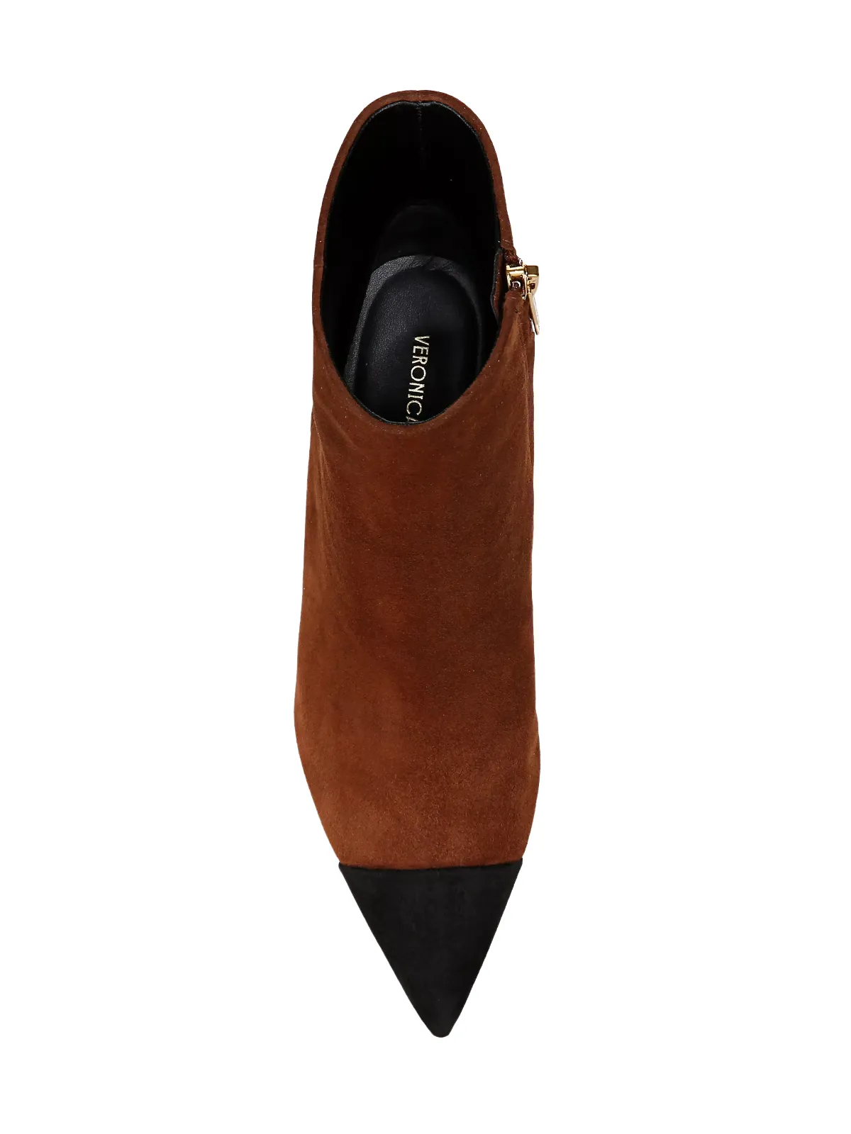 Lisa Suede Cap Toe Bootie