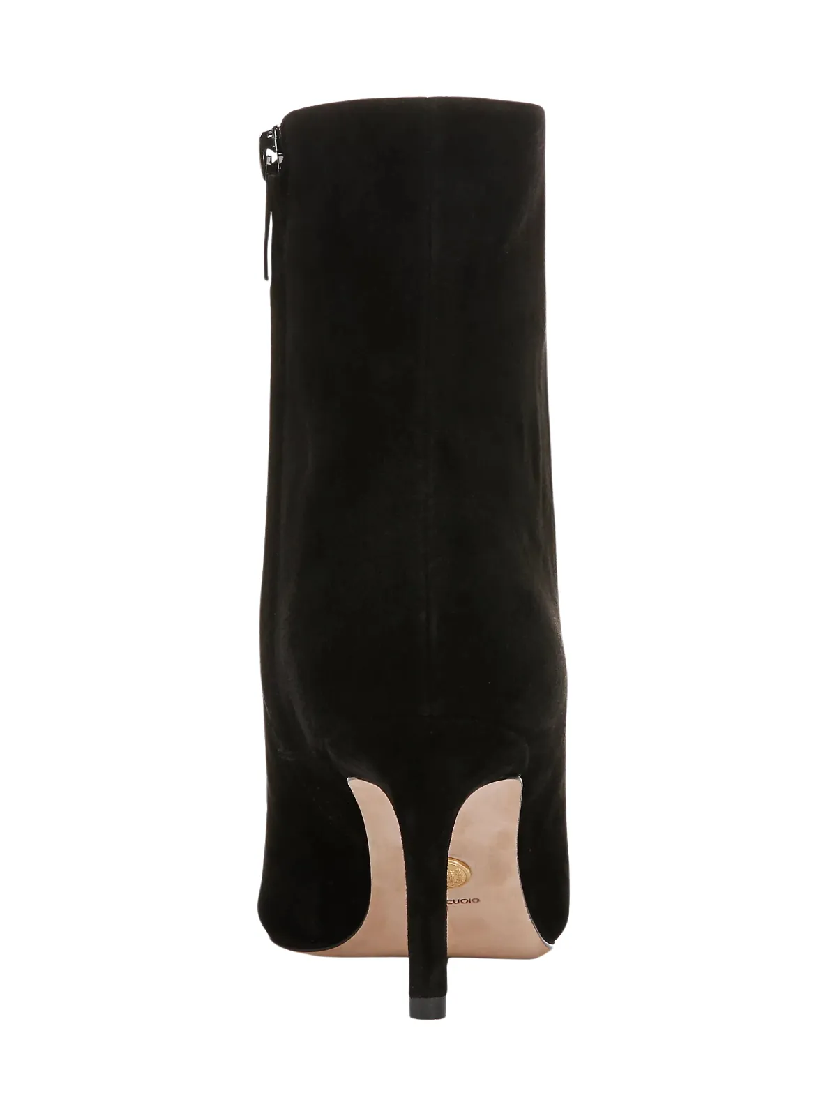 Lisa Suede Cap Toe Bootie