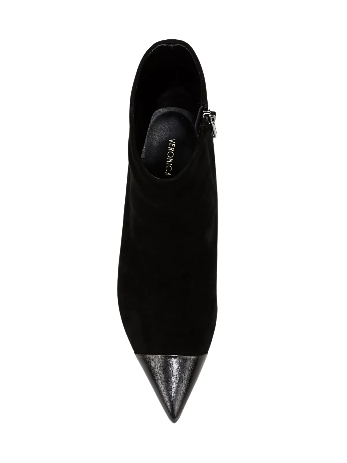 Lisa Suede Cap Toe Bootie