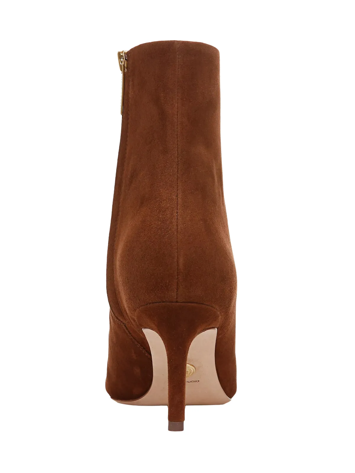 Lisa Suede Cap Toe Bootie