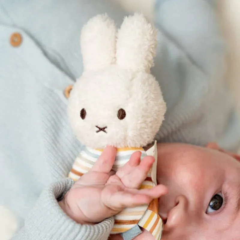 Little Dutch X Miffy Rattle - Vintage Sunny Stripes