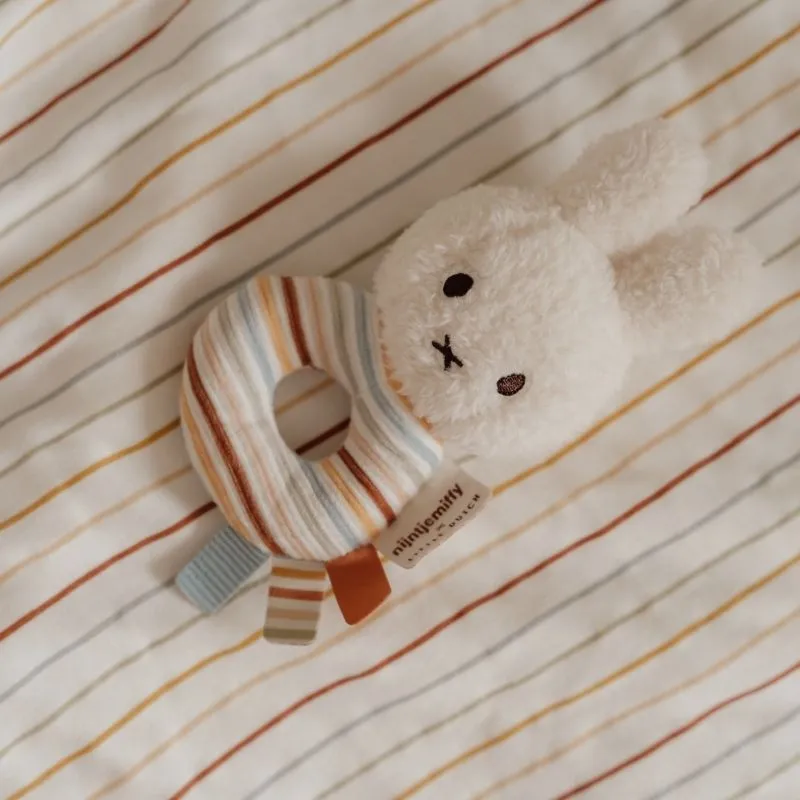 Little Dutch X Miffy Rattle - Vintage Sunny Stripes