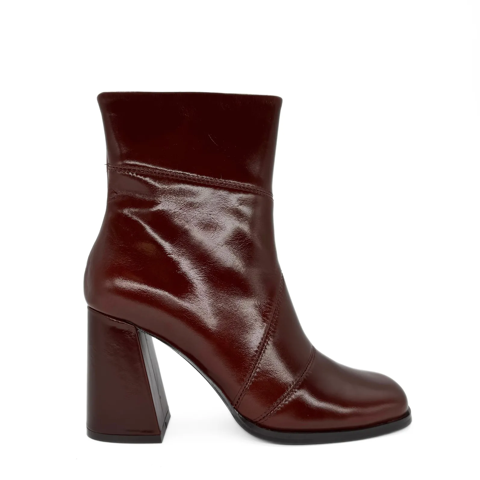 Lou Leather Booties