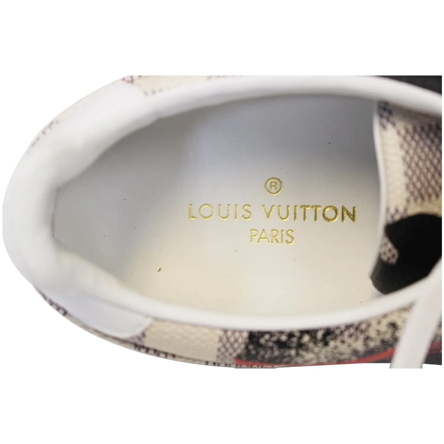 LOUIS VUITTON Overcloud Damier Azur Sneakers Size 7.5 US