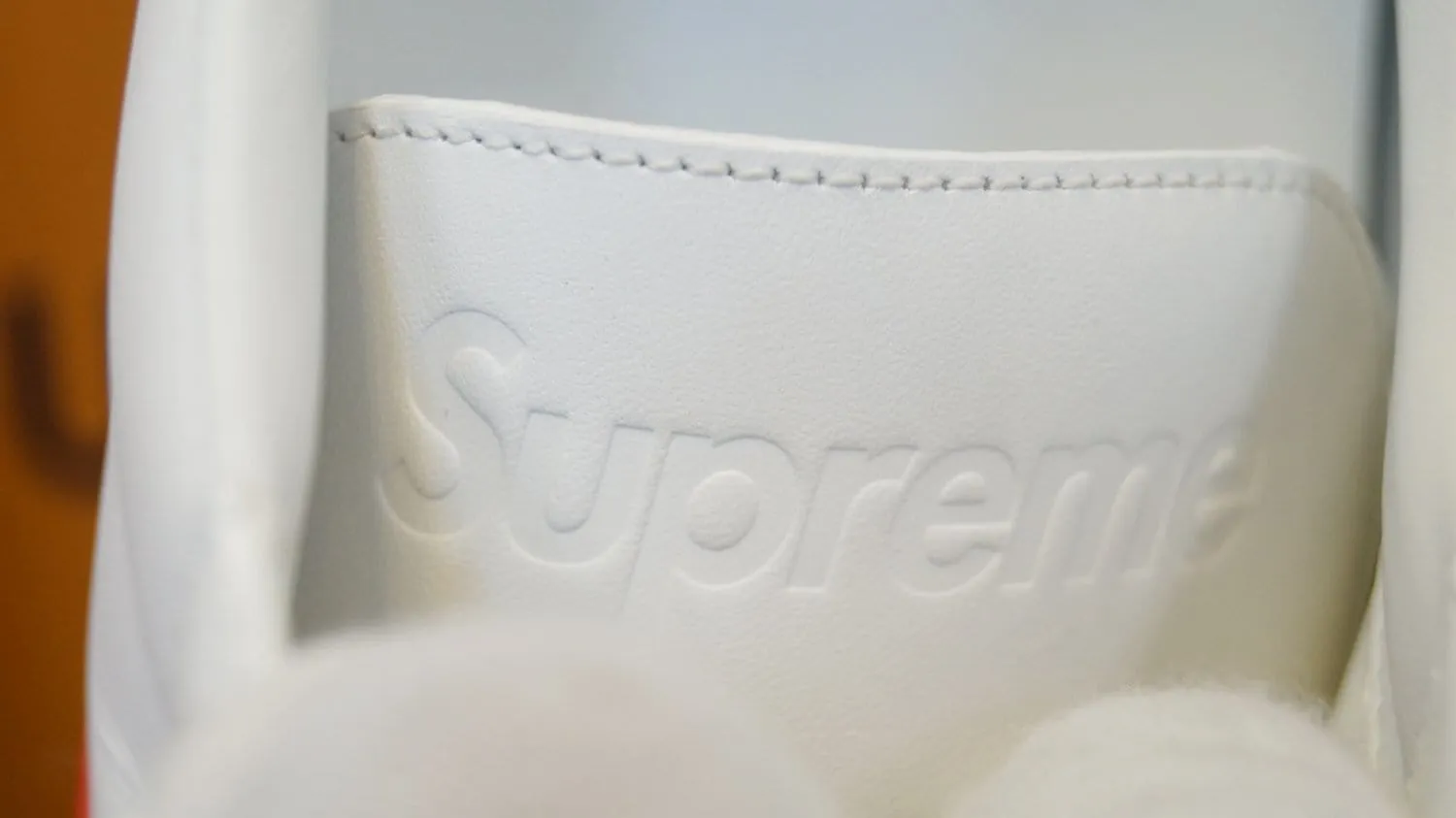 LOUIS VUITTON Supreme X White/Red  Sneakers 9.1/2