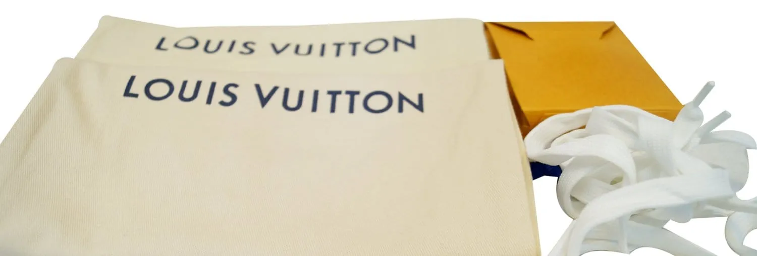 LOUIS VUITTON Supreme X White/Red  Sneakers 9.1/2