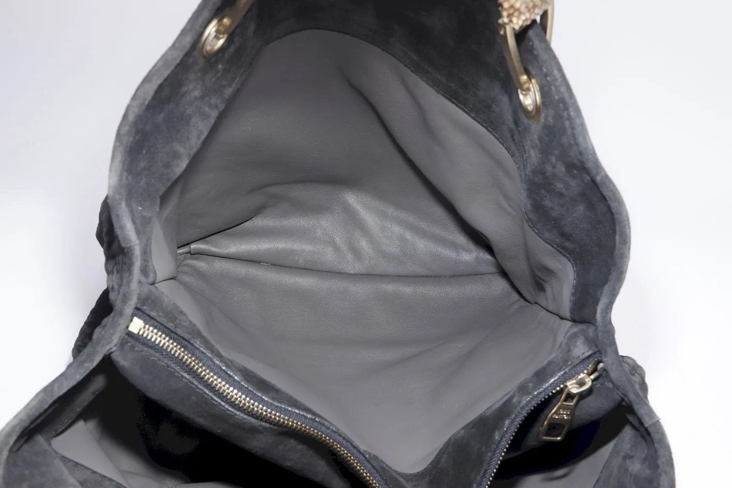 LOUIS VUITTON WHISPER WITH PYTHON SKIN HANDLE (M95811) (FL2058) GM SIZE, KOHL MONOGRAM EMBOSSED SUEDE, WITH DUST COVER