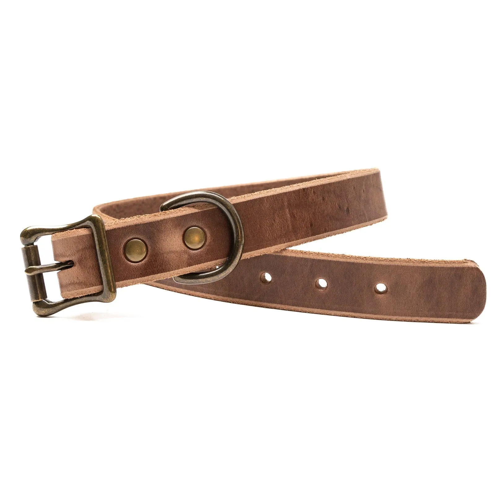 Matching Dog Collar & Leash Bundle - Natural