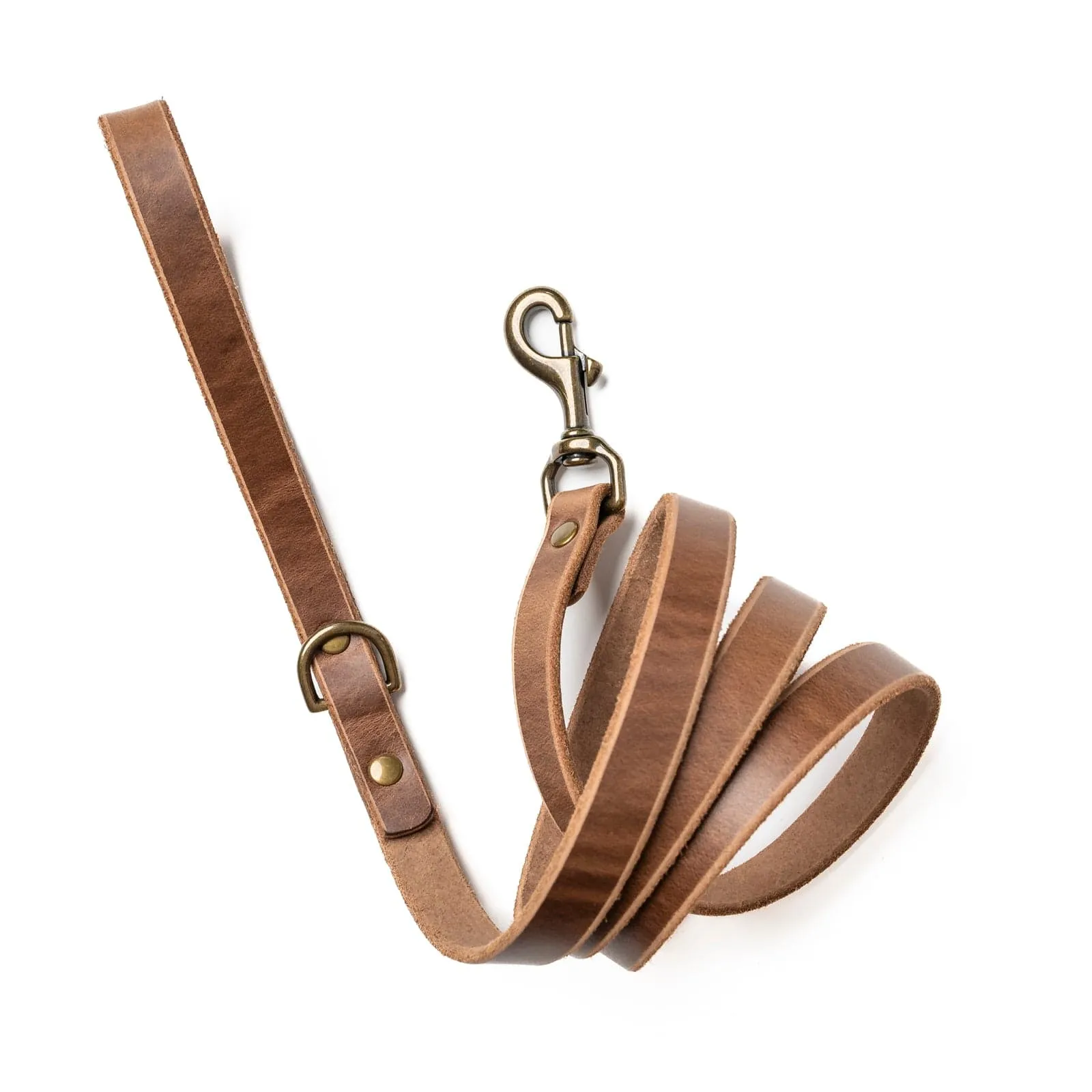 Matching Dog Collar & Leash Bundle - Natural