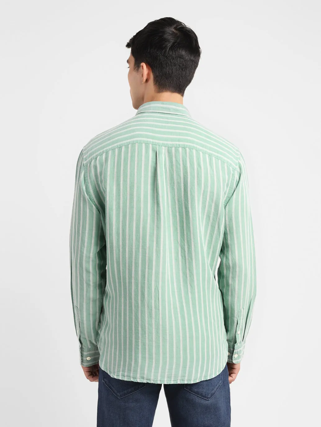 Men's Striped Slim Fit Shirt