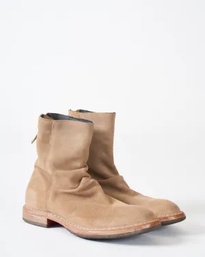 minsk back zipper boot - acero saturnia