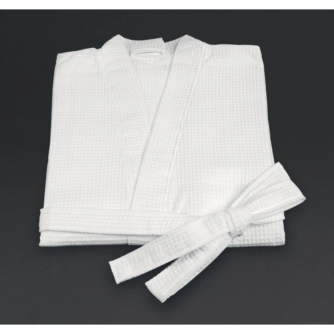 Mitre Essentials Honeycomb Bathrobe and Slipper Set Medium