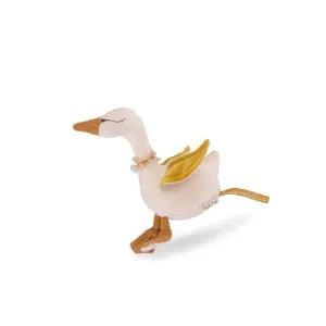 Moulin Roty Petite Ecole De Danse - Swan Rattle, gold wings
