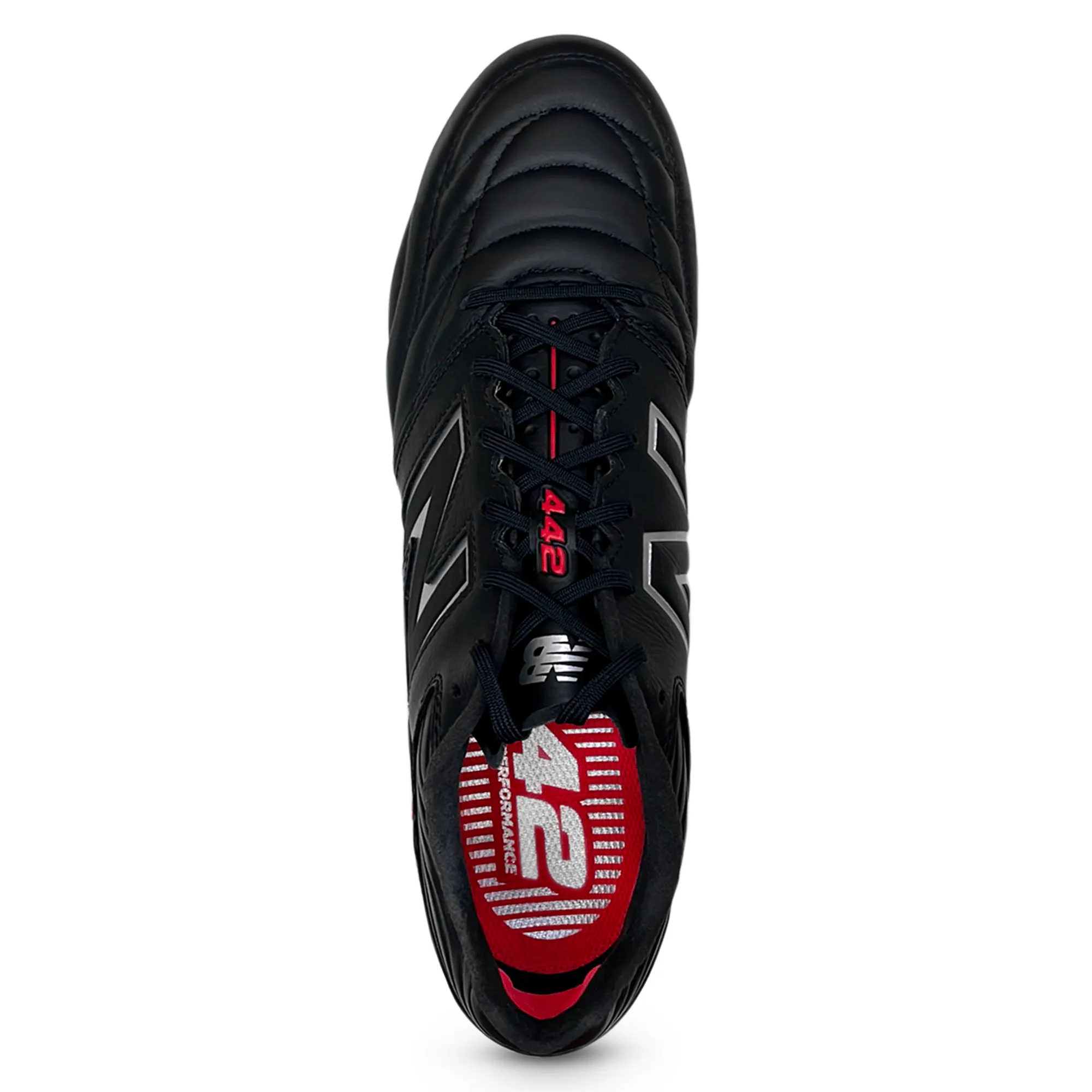 New Balance 442 V2 Pro FG - Black/Silver