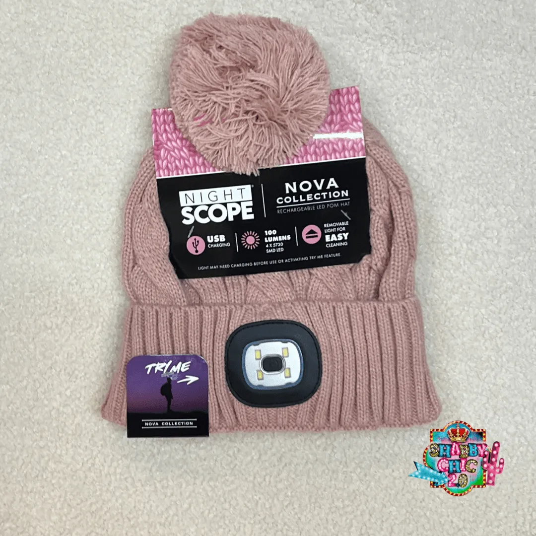 Night Scope Rechargeable LED Beanie
