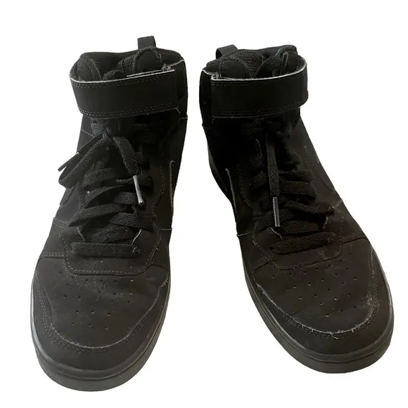 Nike Big Kids Court Borough 2 High Top Sneakers