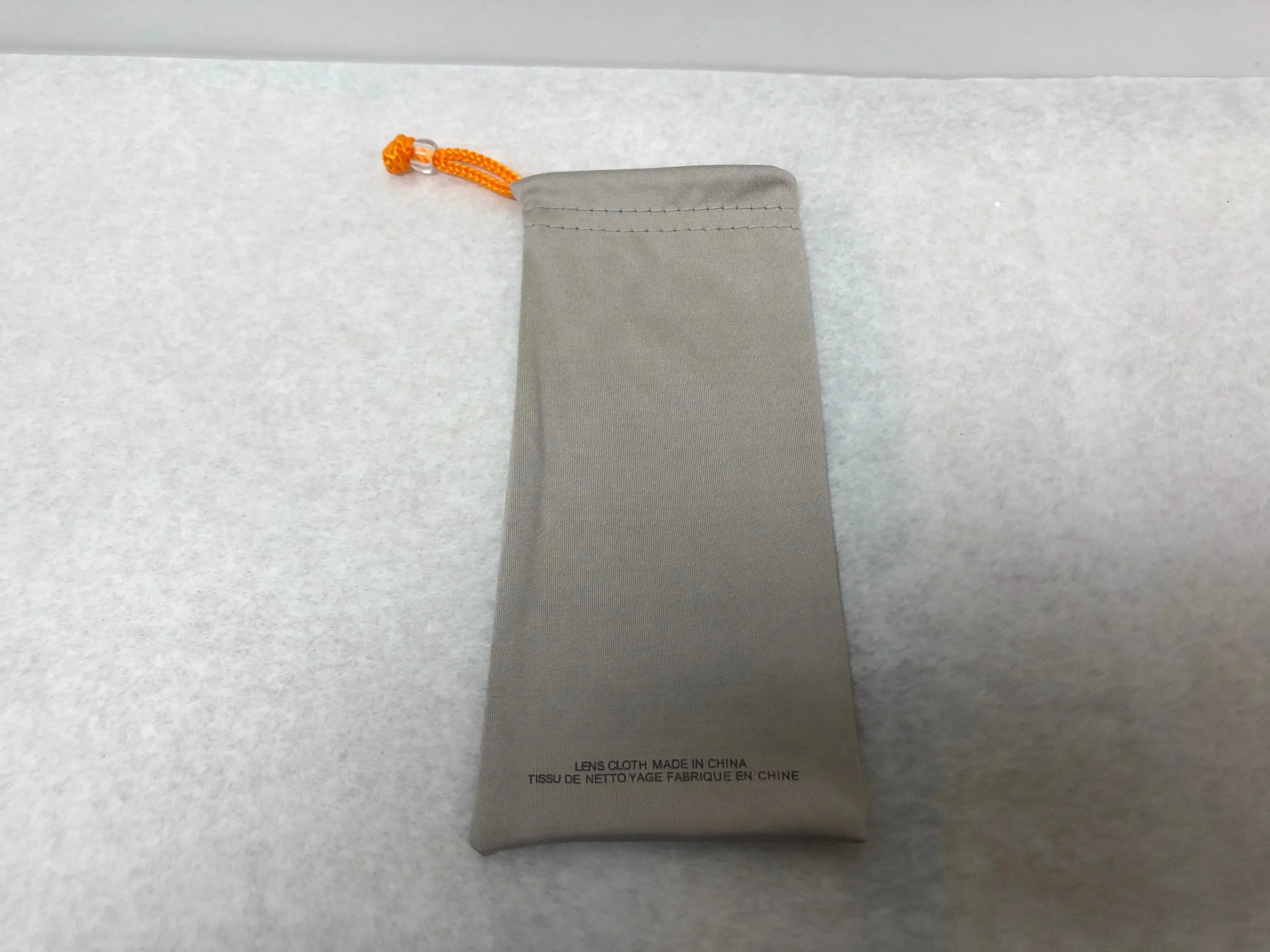 Nike Gray w/ Orange Strap Bag Pouch Optical Eyeglass Soft Case | KMOPT-127